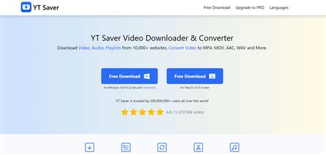 Yt Saver . The YT Saver Video Downloader and Converter tool allows you to cut, trim, and crop online videos in MP4, MOV, AAC, and other formats. It helps you protect your downloaded video’s privacy. Ytsaver also enables you to browse video and audio-sharing sites . Features: It also allows you to download playlists, channels, and multiple …